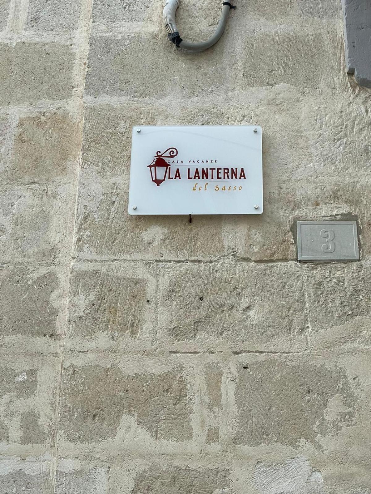 La Lanterna Del Sasso Matera Exterior foto